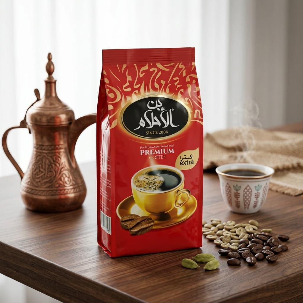 بن الأحلام قهوة بريميوم إكسترا بالهيل - 1