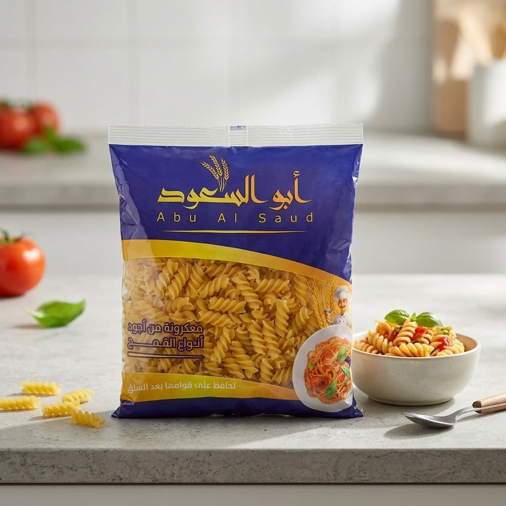 مكرونة لولبية من أبو السعود - 1