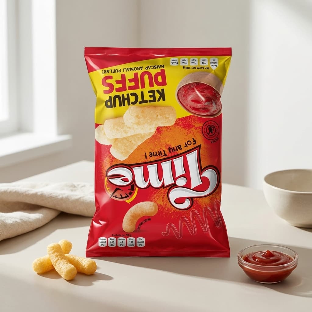 شيبس بطعم الكاتشب - 1